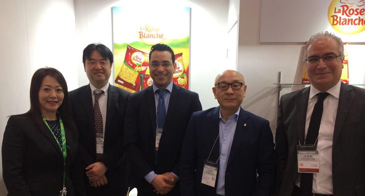 Pâtes Warda au Foodex Japan