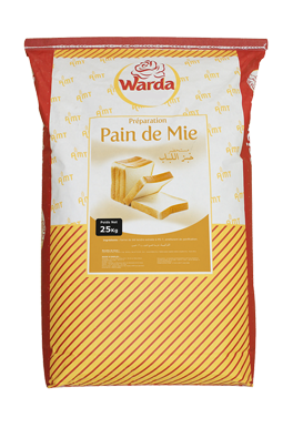 Préparation pour pain de mie warda