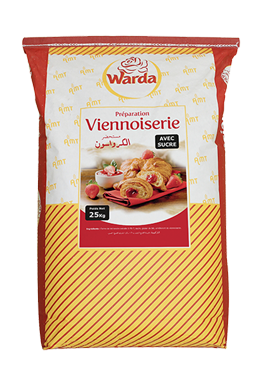 Warda pastry mix with sugar