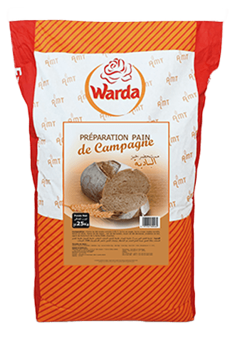 Préparation pour pain de campagne warda