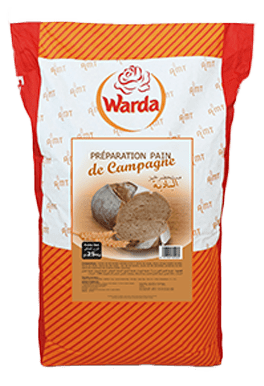 Préparation pour pain de campagne warda