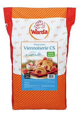 Farine de Viennoiserie Crue Surgelée Sans sucre- Warda