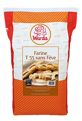 Farine T55 sans Fève - Warda 