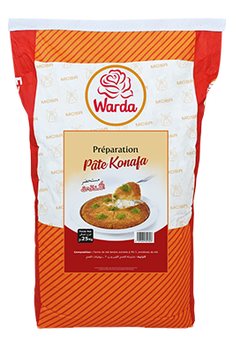 Préparation Pâte KOUNAFA - Warda
