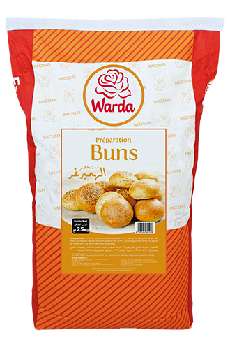 Préparation pour buns warda