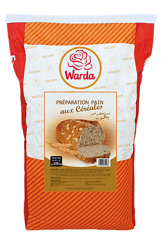 Préparation pour pain aux céréales