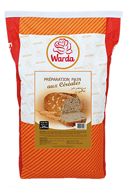 Préparation pour pain aux céréales