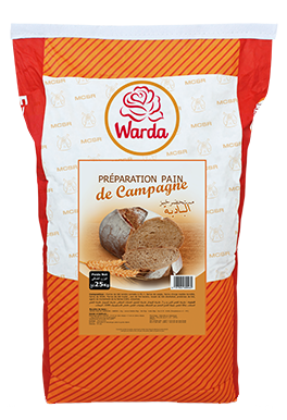 Préparation pour pain de campagne warda