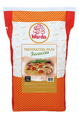 Préparation pour pain focaccio - warda