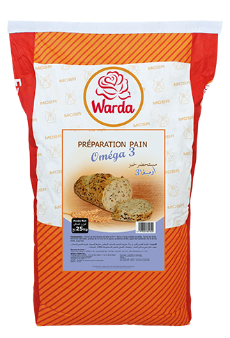 Préparation pour pain oméga 3 - warda