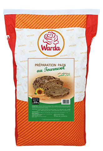Préparation pour pain de tournesol - warda