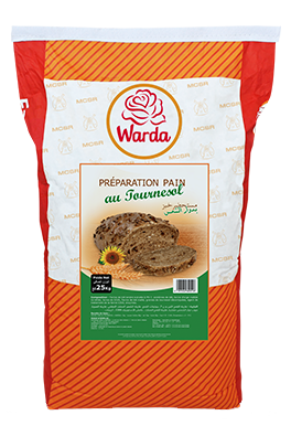 Préparation pour pain de tournesol - warda