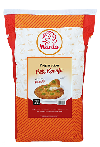Préparation Pâte KOUNAFA - Warda