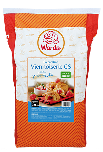 Farine de Viennoiserie Crue Surgelée Sans sucre- Warda