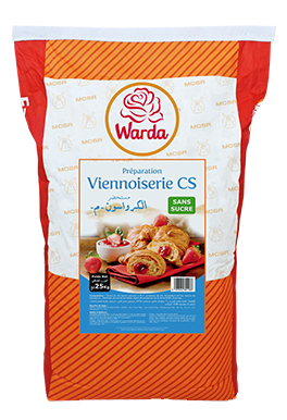 Farine de Viennoiserie Crue Surgelée Sans sucre- Warda