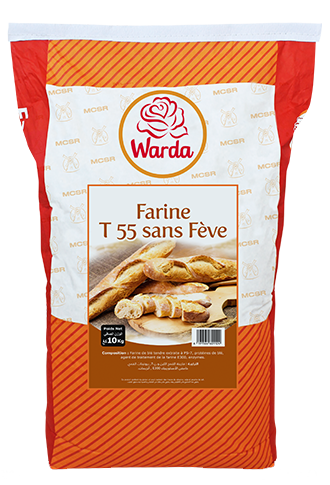 Farine T55 sans Fève - Warda 